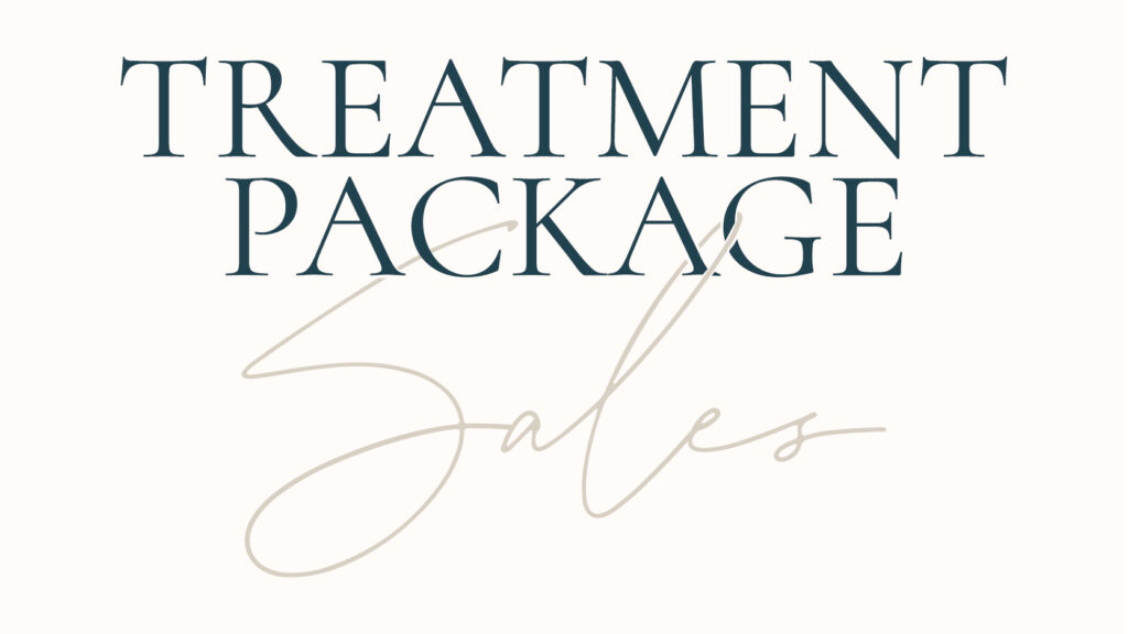 treatment packages anniversary sale event
