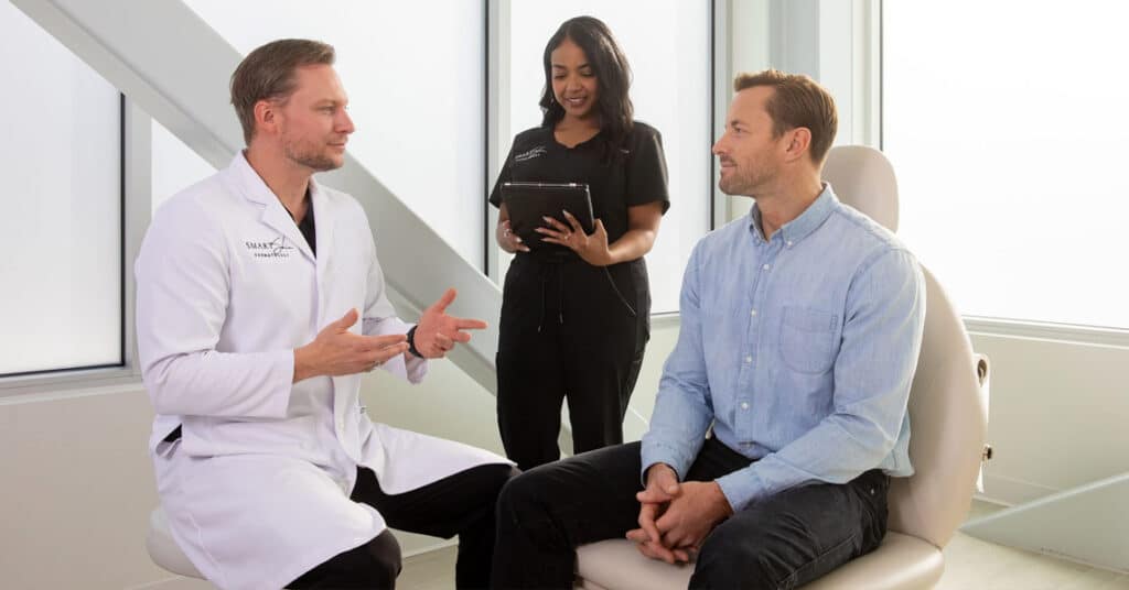 Consultation at Smart Skin Dermatology