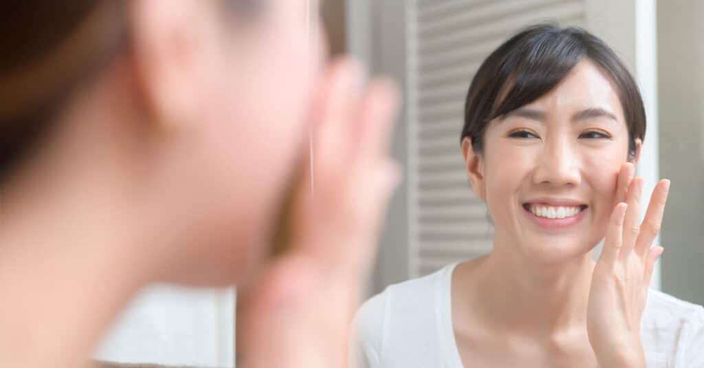 Woman pleased with results after taking Retinol for long period of time